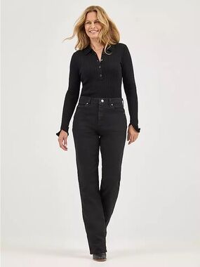 LEE WOMEN’S ORIGINAL RELAXED FIT STRAIGHT LEG JEAN